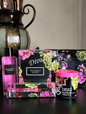 Victoria’s Secret BOMBSHELL WILDFLOWER 3.4 FL OZ EDP 5PC Collection Set Bundle